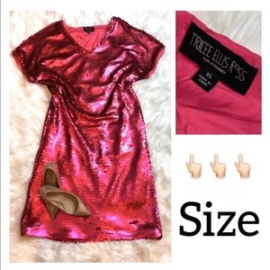 Beautiful dress with sequin N.W.T